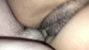 Pounding Her Hairy Pussy