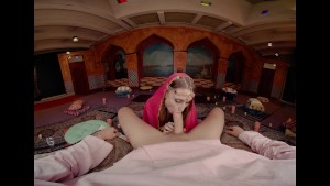 VR Conk Magical Sex Fantasy With Curvy Babe Genie Laney Grey VR Porn