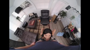 VR Conk Asian Delivery Girl Has A Perfect Ass To Test New Sex Toys VR Porn