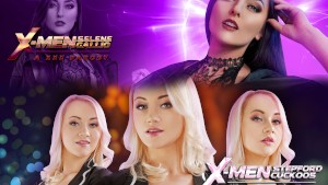 X-MEN XXX Parody Battle: SELENE GALLIO VS STEPFORD CUCKOOS. Who Wins?