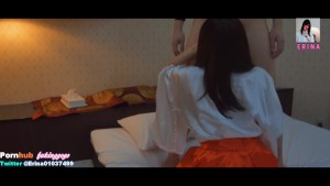 [ERINA1]Shrine maiden clothes japanese school girl creampied with no birth control [2/2]