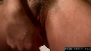 Teenage Ryan Keely Sucking and Fucking a Pink Dildo