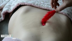 Soft Belly Tickling - Teen goose pimples - Romantic Massage RooM