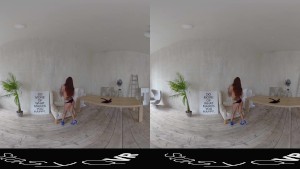 StasyQVR - 180 VR Porn Video - Body Stocking Bombshell with MeganQ