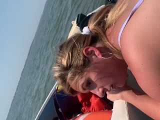 Walmart woman rides on boat part 2