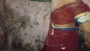 Indian girl saree sex with boyfriend at home