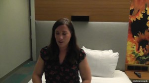 WIFE'S INTERVIEW BEFORE SHE TAKES HER FIRST BBC!