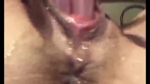 Gaping Pussy Gushing Squirt
