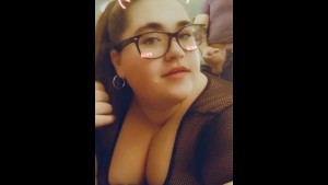 College girl in fishnet gets older guy worked up...he can’t hold back, accidentally creampies