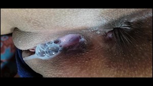 Real cumshot! I couldn't bear it and ejaculated into her tight pussy.