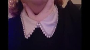 I fuck my fat cunt with my purple dildo in my Wednesday Addams outfit